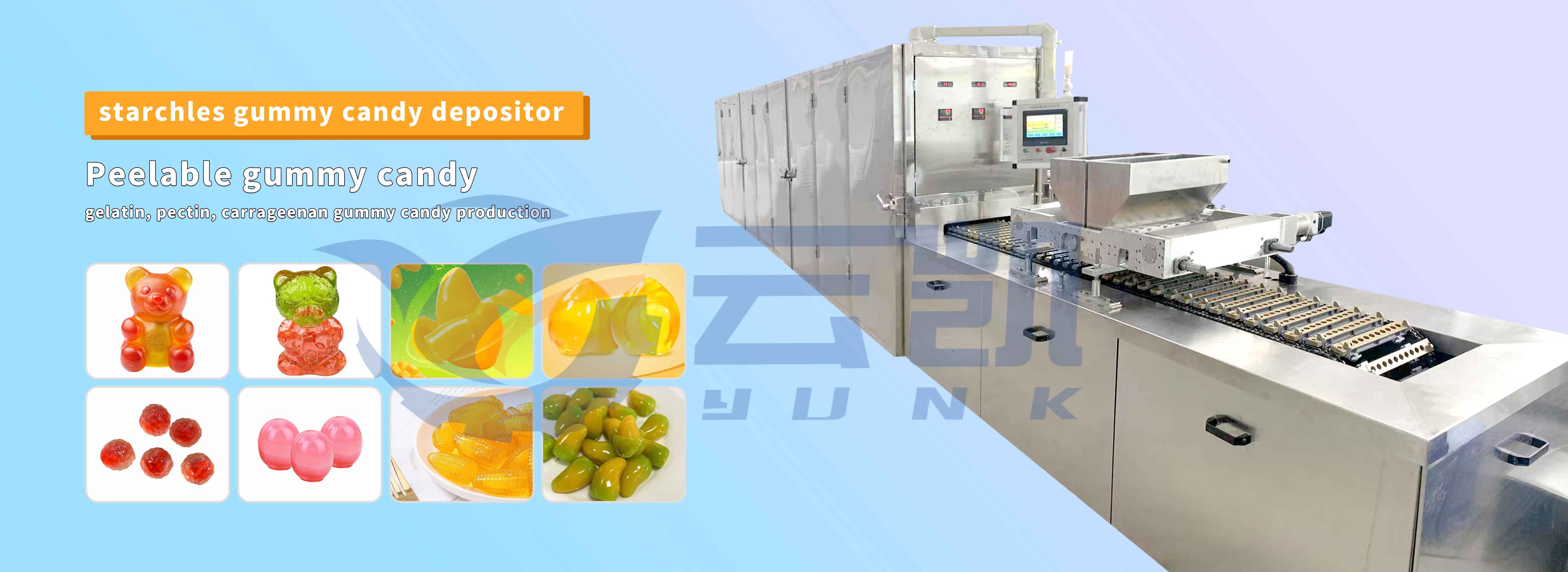 линия безкрахмалистых мармеладных конфет