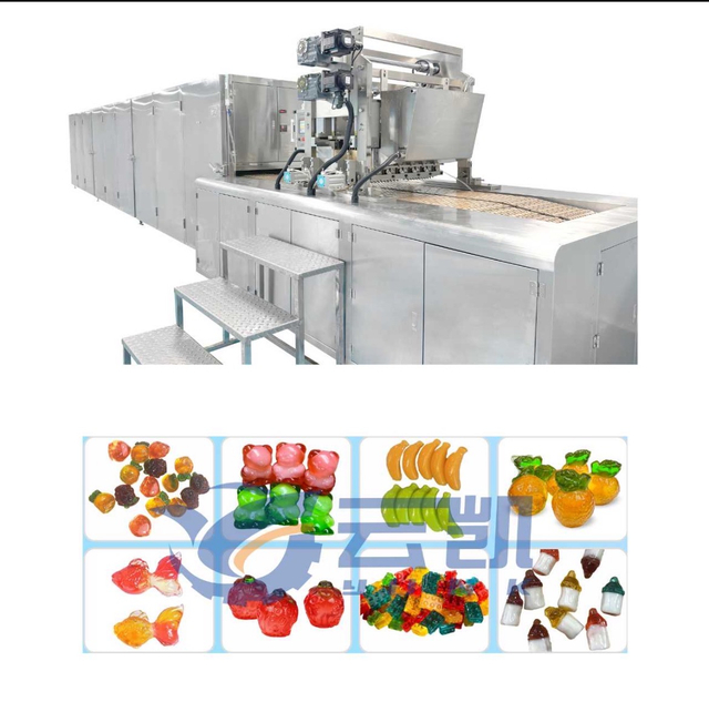 Линия мармеладных конфет без крахмала с пектин-каррагинаном